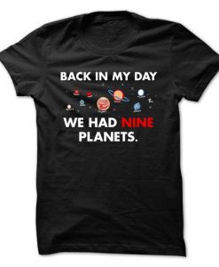 Back In My Day We Had Nine Planets