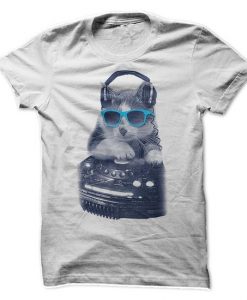 DJ Scratch Cat T-Shirt