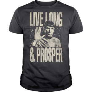 Live Long And Prosper Tshirt