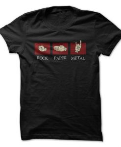 Rock, Paper, Metal T-Shirt