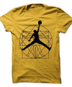 Vitruvian Jordan T-Shirt