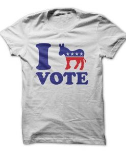 I Vote Democrat T-Shirt