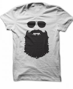 Aviator Glasses And Beard T-Shirt