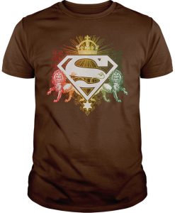 Superman Ornate Lion Shield Tshirt