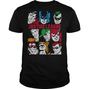 DC Nine Blocks Of Justice Tshirt