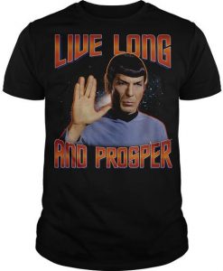 Star Trek Live Long And Prosper Tshirt