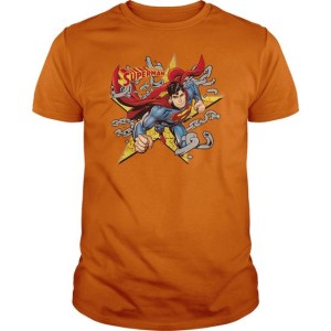 Superman Stars And Chains Tshirt