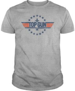 Top Gun Star Logo Tshirt