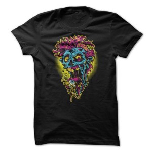 Vibrant Zombie Tshirt